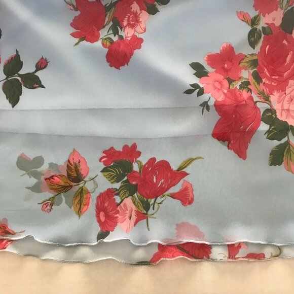 Meghan Matthews Floral Chiffon Dress - Picture 8 of 11